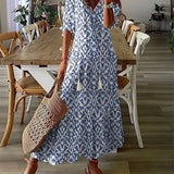 Sabine | Kaschierendes Boho-Kleid
