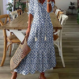 Ingrid | Lässiges Boho-Midi-Kleid