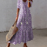Sabine | Kaschierendes Boho-Kleid