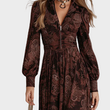 Maxi Kleid in der Taille