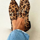 Beate | Elegante Leoparden-Mokassins