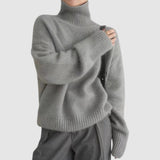 Isa | Rollkragenpullover in Creme