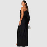 Roswitha | Elegantes Maxikleid mit One-Shoulder-Träger