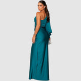 Roswitha | Elegantes Maxikleid mit One-Shoulder-Träger