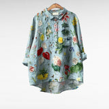 Nadine | Sommerbluse mit lebhaftem Druck
