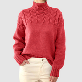 Štěpánka – Warmer Pullover mit Rollkragen