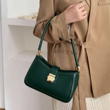 Damen Schultertasche Schwarz – Elegant & mit Reißverschluss