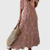 Marlene | Vintage Boho-Maxikleid