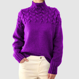 Štěpánka – Warmer Pullover mit Rollkragen