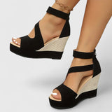 Antje | Orthopädische Wedge-Sandalen