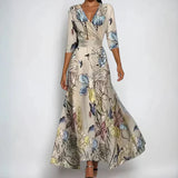 Kerstin | Elegantes Blumenkleid