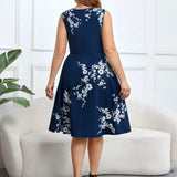Franziska | Wickelkleid mit Blumenmuster