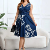Franziska | Wickelkleid mit Blumenmuster
