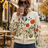 Doris™ | Cardigan mit Sommerwiese