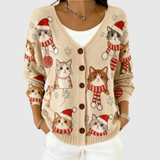 Gerlinde | Strickjacke mit Knopfleiste
