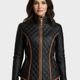 Lillian - Daunenjacke mit Diamantsteppung