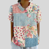 Hilde | Oberteil mit Blumenmuster