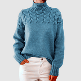 Štěpánka – Warmer Pullover mit Rollkragen