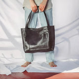 Luxuriöse vegane Lederhandtasche – Geräumige & stilvolle Tasche