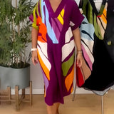 Heidi | Kleid mit abstraktem Muster