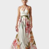 Michaela | Maxikleid mit Blumenmuster
