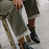 Meta | Elegante Stiefelette mit spitzer Zehenform