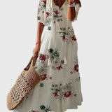 Marlene | Vintage Boho-Maxikleid