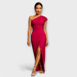 Hannelore | Elegantes asymmetrisches Abendkleid