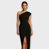 Hannelore | Elegantes asymmetrisches Abendkleid