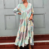 Jutta | Elegantes bedrucktes Kleid