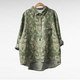 Elke | Sommerbluse mit Batikdruck