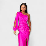 Simone | Elegantes Kleid mit feiner Struktur