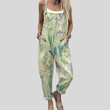 Katja | Latzhose mit Wiesenblumen
