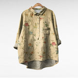 Elke | Sommerbluse mit Batikdruck