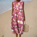 Marta | Bequemes ärmelloses Sommerkleid