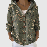 Renate | Strickjacke mit Kapuze