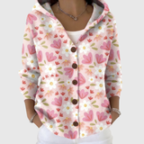 Brigitte | Strickjacke mit Kapuze