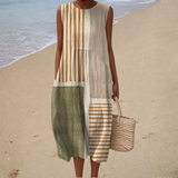 Christa | Bequemes ärmelloses Sommerkleid