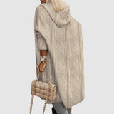 Lucie - Langer Cardigan mit Kapuze