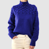 Štěpánka – Warmer Pullover mit Rollkragen