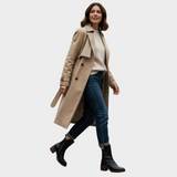 Thea | Leder-Stiefelette mit Absatz