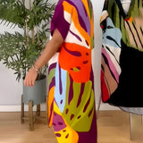 Heidi | Kleid mit abstraktem Muster