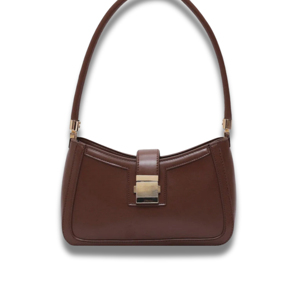 Damen Schultertasche Schwarz – Elegant & mit Reißverschluss