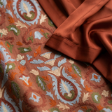 Helene | Langes Blumenkleid mit passender Weste