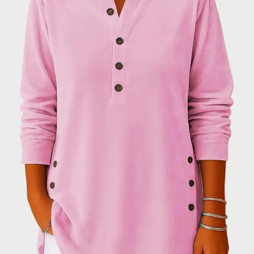 Meredith - Klassischer Pullover mit Rundhalsausschnitt