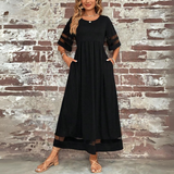 Helga | Kaschierendes Midi-Kleid