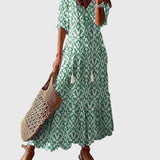 Marlene | Vintage Boho-Maxikleid