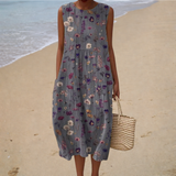 Hilde | Bequemes ärmelloses Sommerkleid