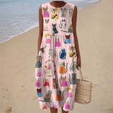 Daniela | Bequemes ärmelloses Sommerkleid