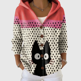 Gisela | Kapuzen-Strickjacke